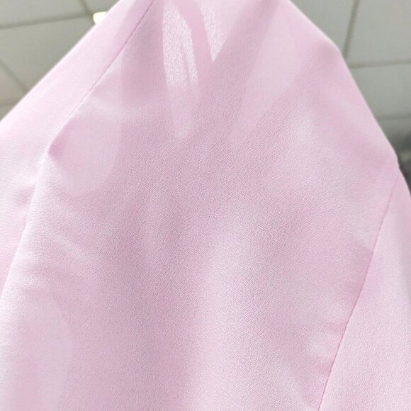 Baby Pink Elegant Party Women's Halter Bodycon Mini Dress - Picture 3 of 11